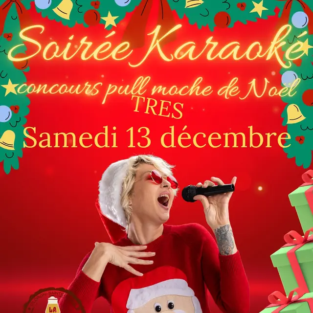 Soirée karaoké et pull moche