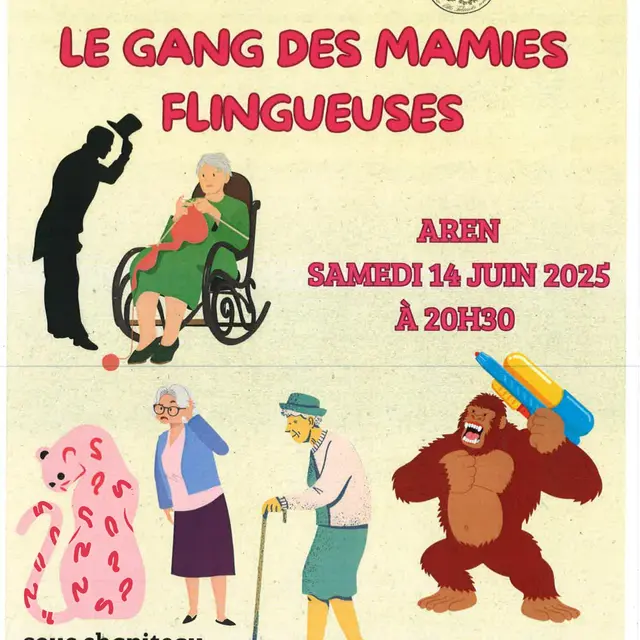 Théâtre Le Gang des Mamies Flingueuses