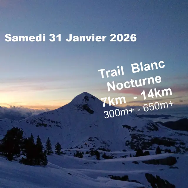 Trail blanc nocturne