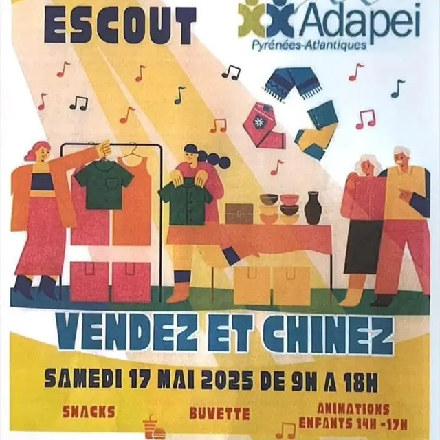 Vide grenier Escout