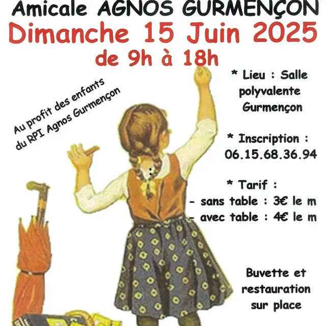 Vide grenier Gurmençon