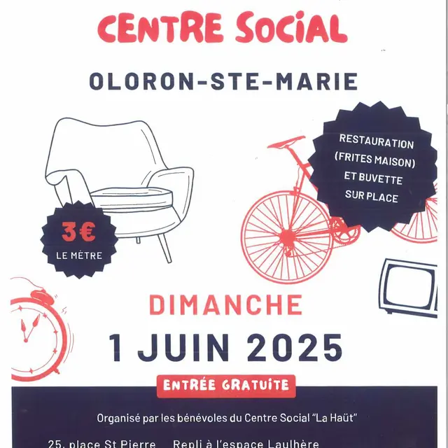 Vide grenier centre social