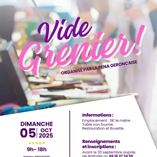 Vide greniers