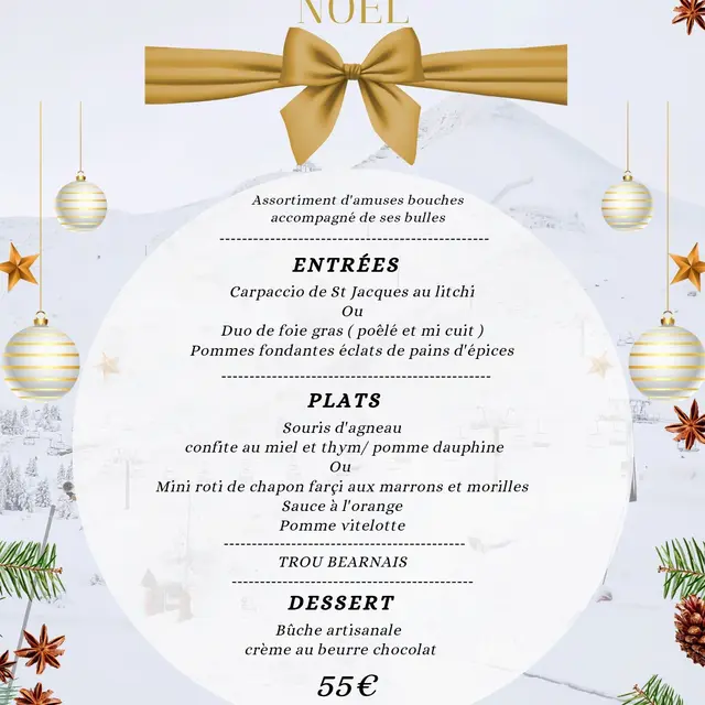 menu noel Mums
