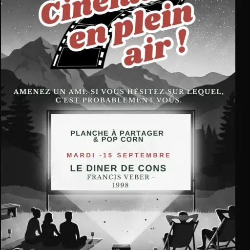 ciné en plein air