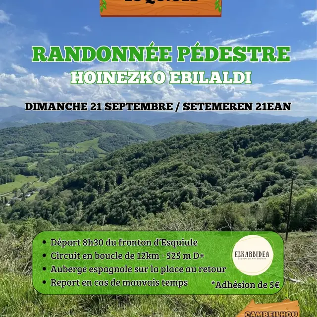 Randonnée Roquiague - publication
