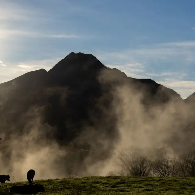 Vue sur les montagnes