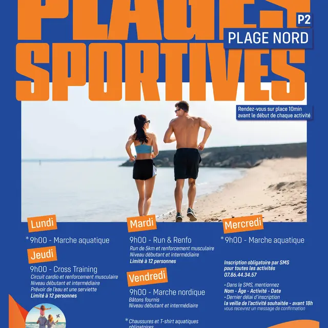 A3 plages sportives - PLAGE NORD-25