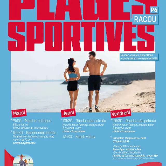 A3 plages sportives - RACOU-25