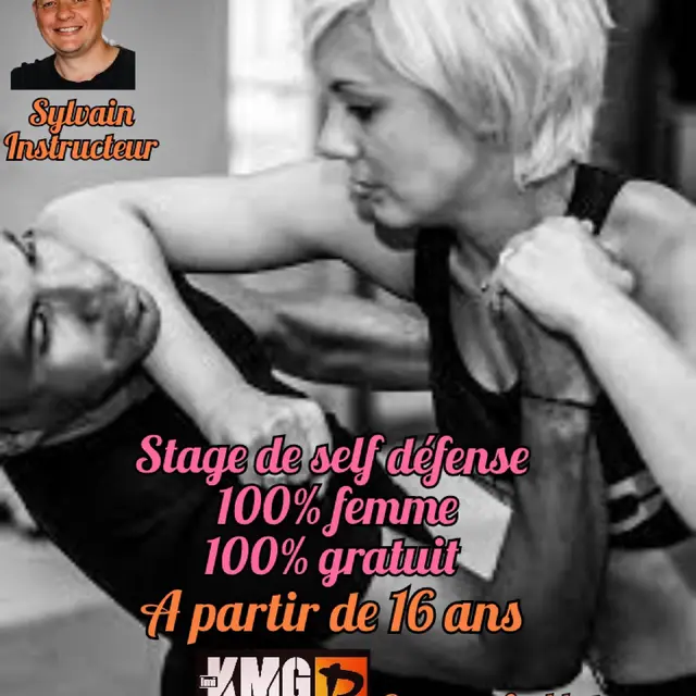 AFFICHE STAGE SELF DEFENSE