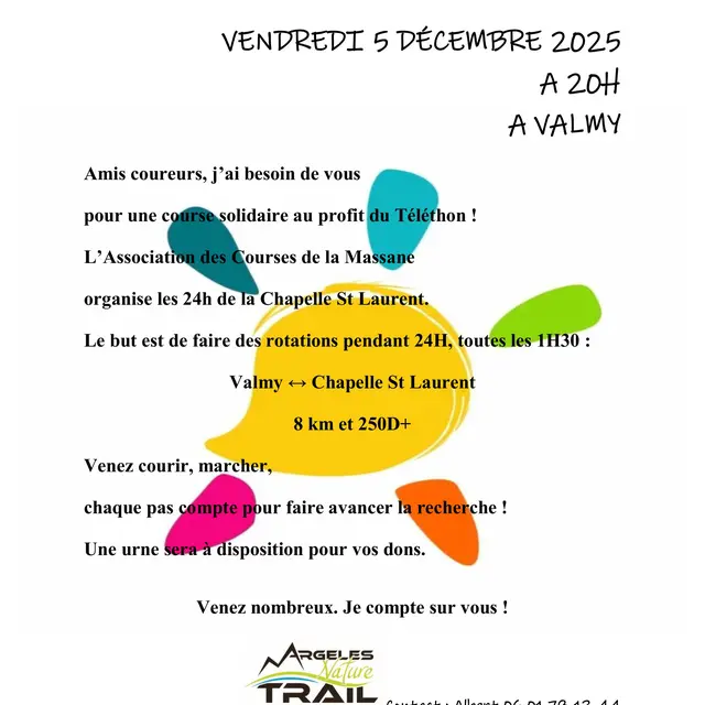 Affiche course de la Massane