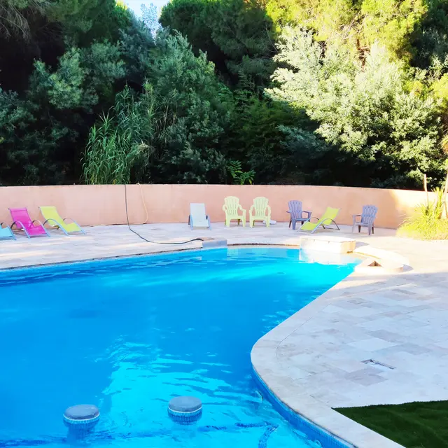 Piscine partagée