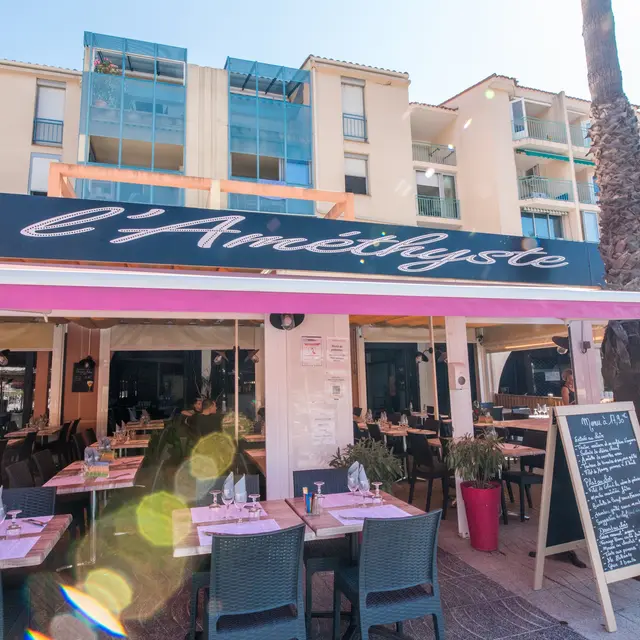 FRANCE - ARGELES SUR MER - RESTAURANT - L AMETHYSTE
