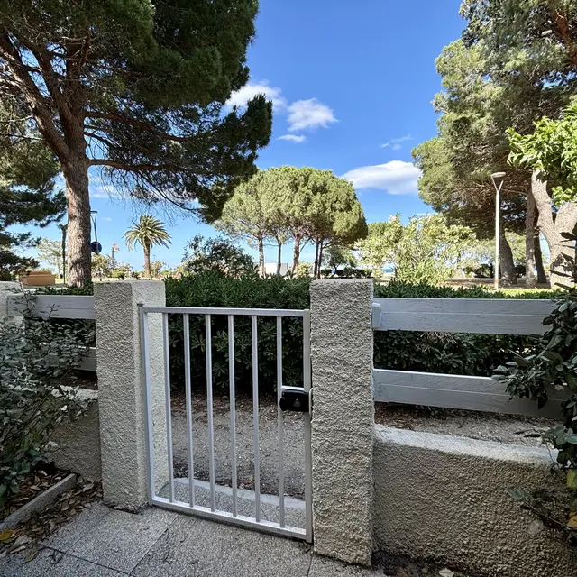 Jardin attenant