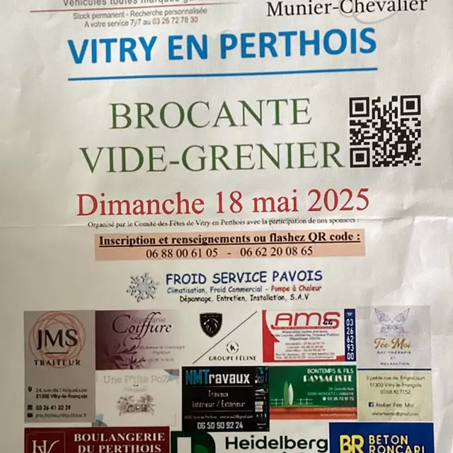BROCANTE VITRY-EN-PERTHOIS