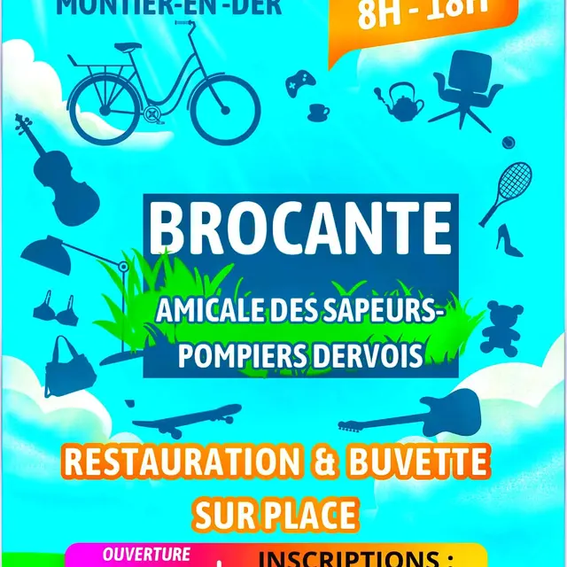 Brocante des sapeurs pompiers