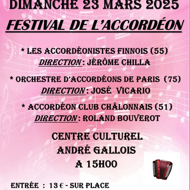 Festival de l'accordéon - Fagnières 2025