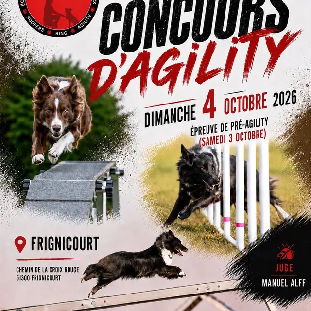 Concours d'agility Amicale du Chien d'utilisation