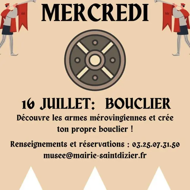 Atelier du Mercredi : bouclier