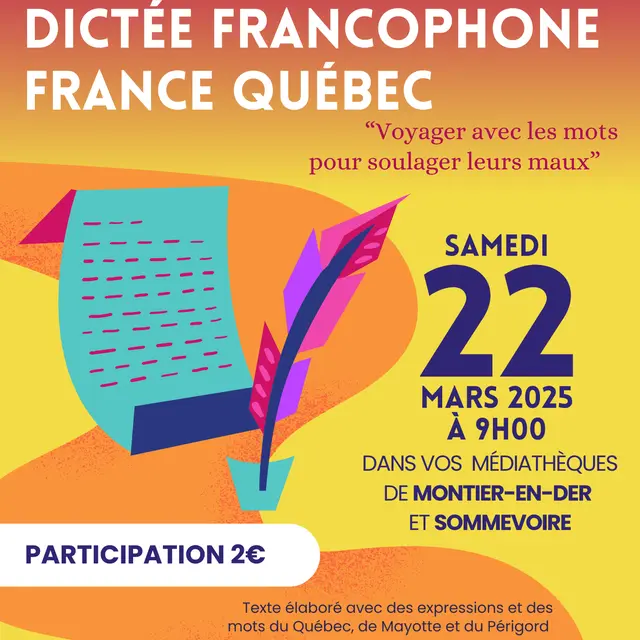 Dictée France Quebec