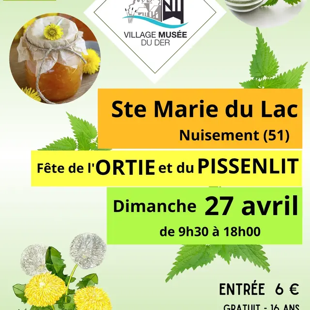 Fête de l'Ortie et du Pissenlit©Village Musée du Der