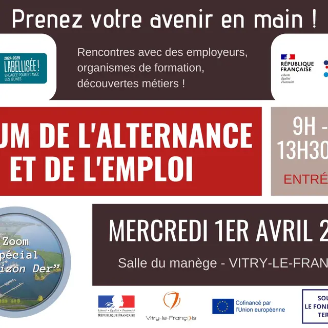 Forum de l'emploi - Mission Locale Vitry-le-Frs