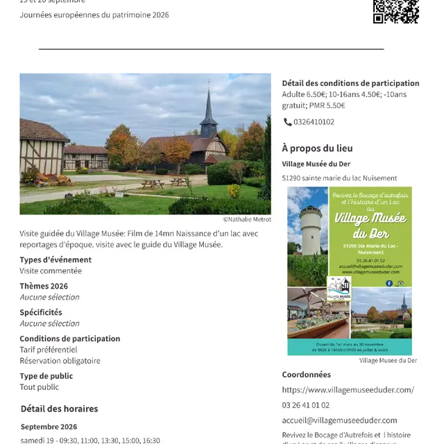 Journées du Patrimoine