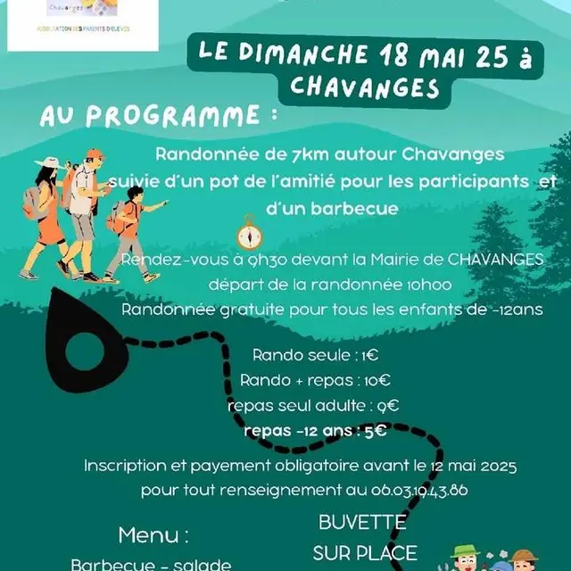 Randonnée Chavanges