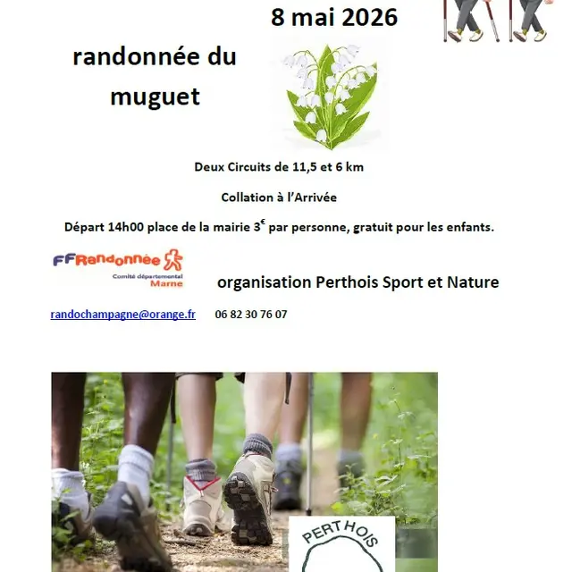 Randonnée du muguet - Perthois Sport et Nature