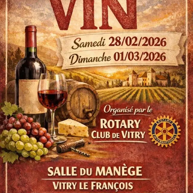 Salon du vin - Rotary Club de Vitry