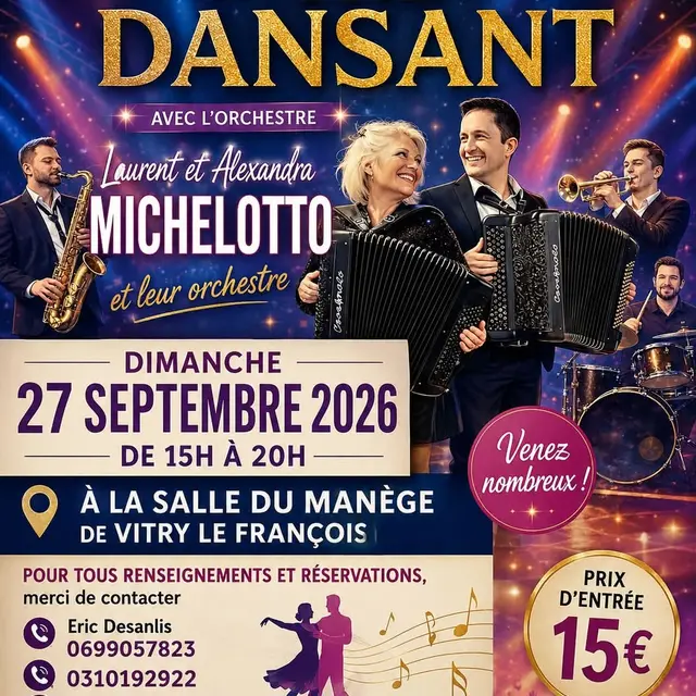 THE DANSANT ACCORDEON-CLUB KIWANIS CLUB VITRY LE FRS
