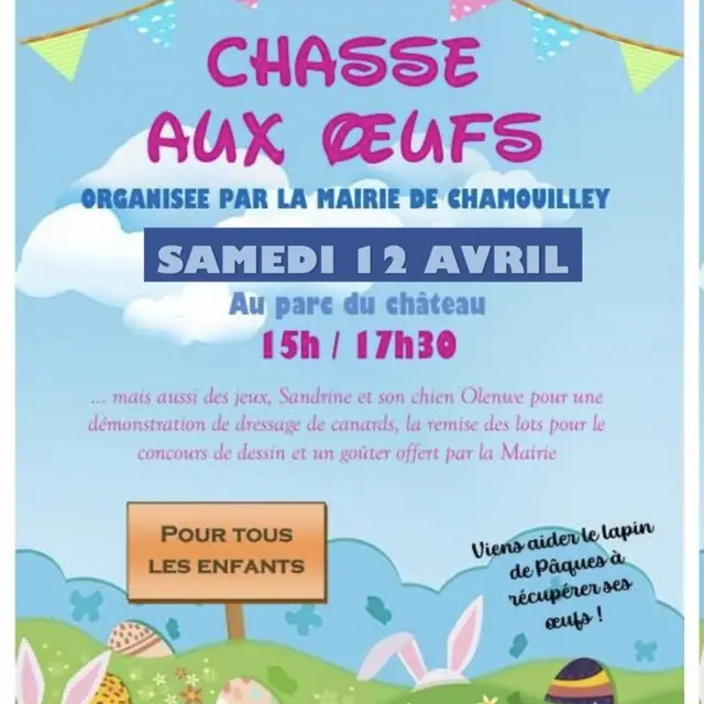 chasse aux oeufs chamouilley