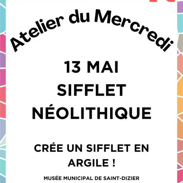 Atelier du mercredi : sifflet néolithique