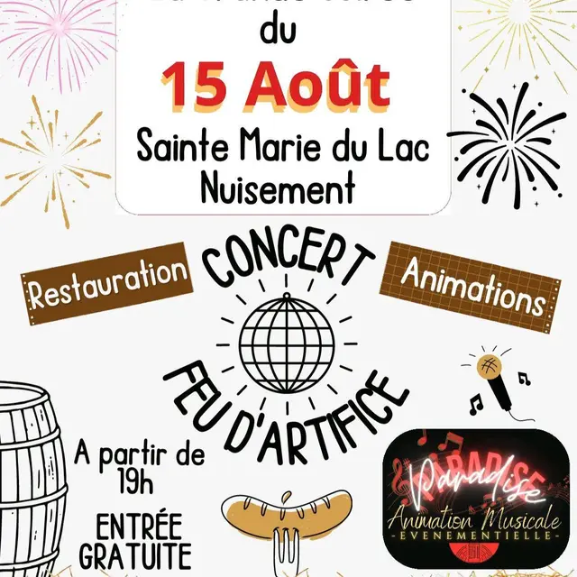fête du 15 août ste marie