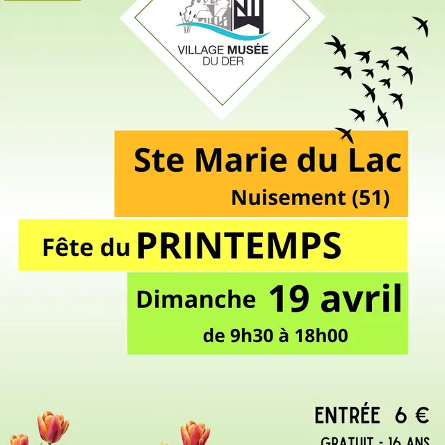 fête du printemps musée du der
