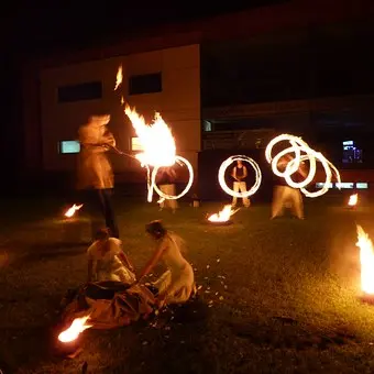 Spectacle de feu