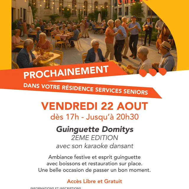 Guinguette Domitys - 2ème Edition