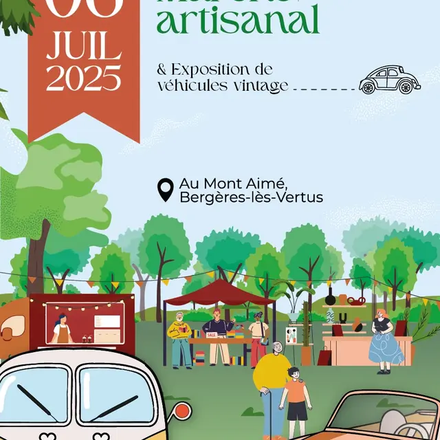 Marché artisanal de Bergères-lès-Vertus 2025-07