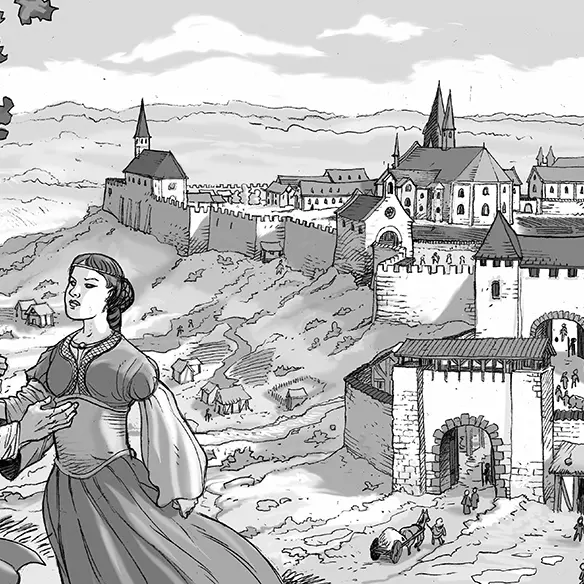 Illustration Visages du Pouvoir < Laon < Aisne < Hauts-de-France