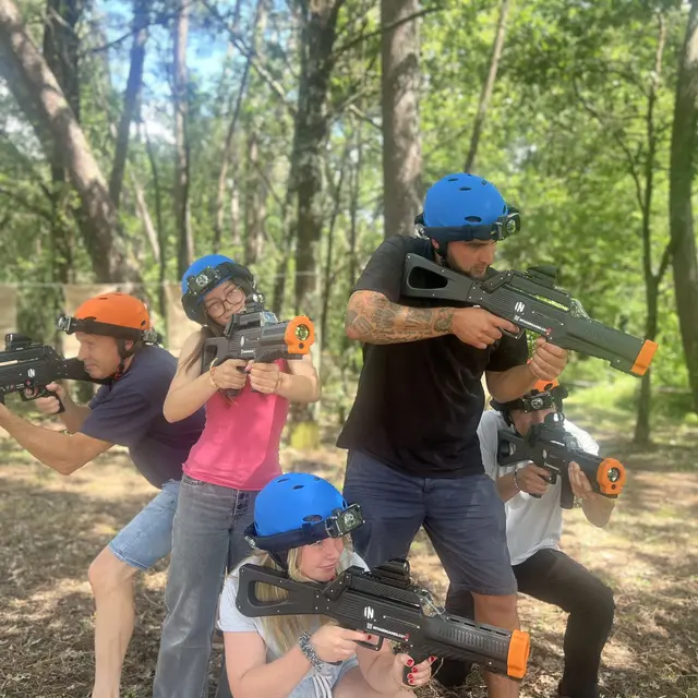 Glaces de la ferme Laser game