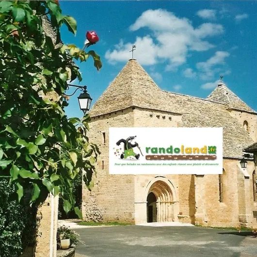 Eglise Archignac logo randoland redim