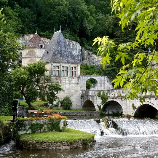 Jardin des Moines & Pont coudé