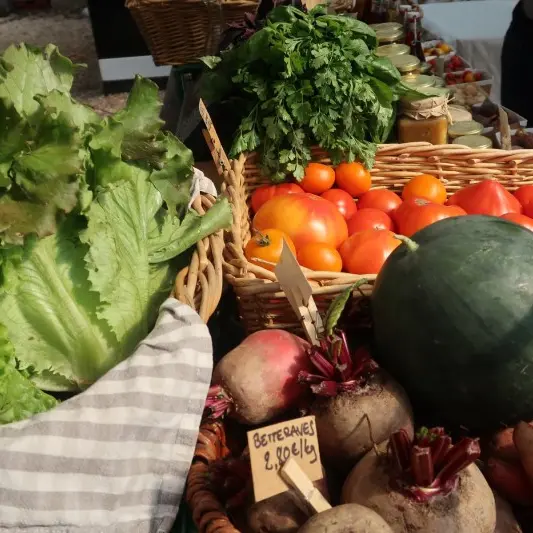Jardin des chaos granitiques légumes