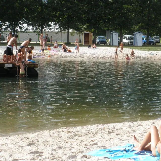 Plage de Saint Aulaye