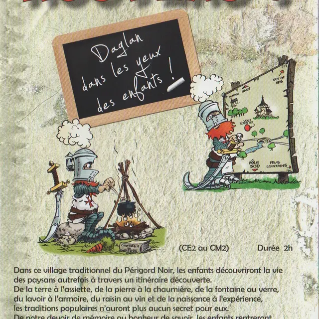 daglan dans les yeux des enfants