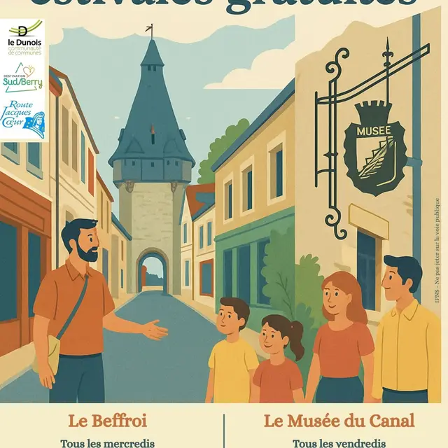 Visites guidées estivales Dun-sur-Auron