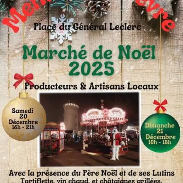 Marché de Noel Mehun sur Yevre