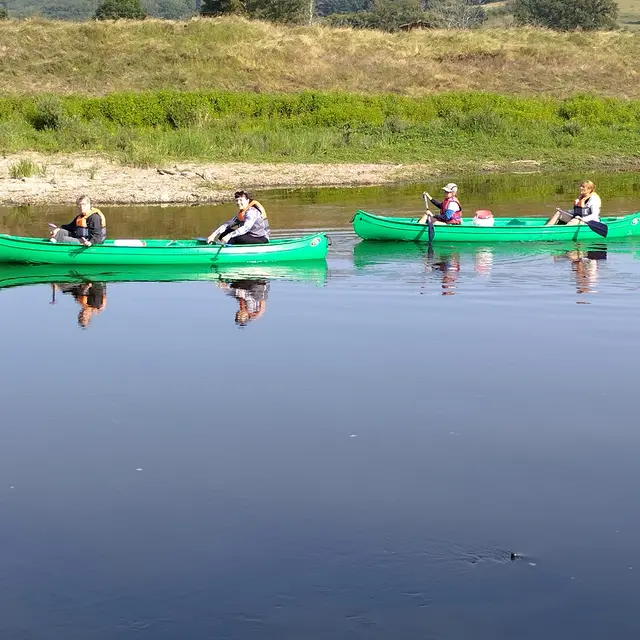 canoe 2 Cher Noirlac (c) base nautique Virlay Ville Saint amand Montrond