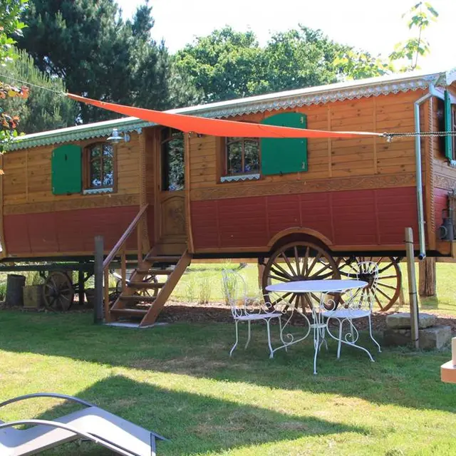 La roulotte de Belane - Gîte N°56G24838 – SURZUR – Morbihan Bretagne Sud