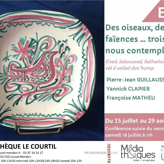 Exposition de faiences de Quimper